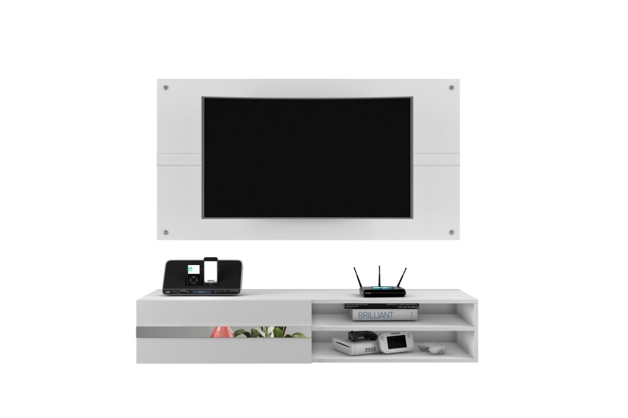 Painel Combo Sorento Glass – Para TV até 50″ – Borsari