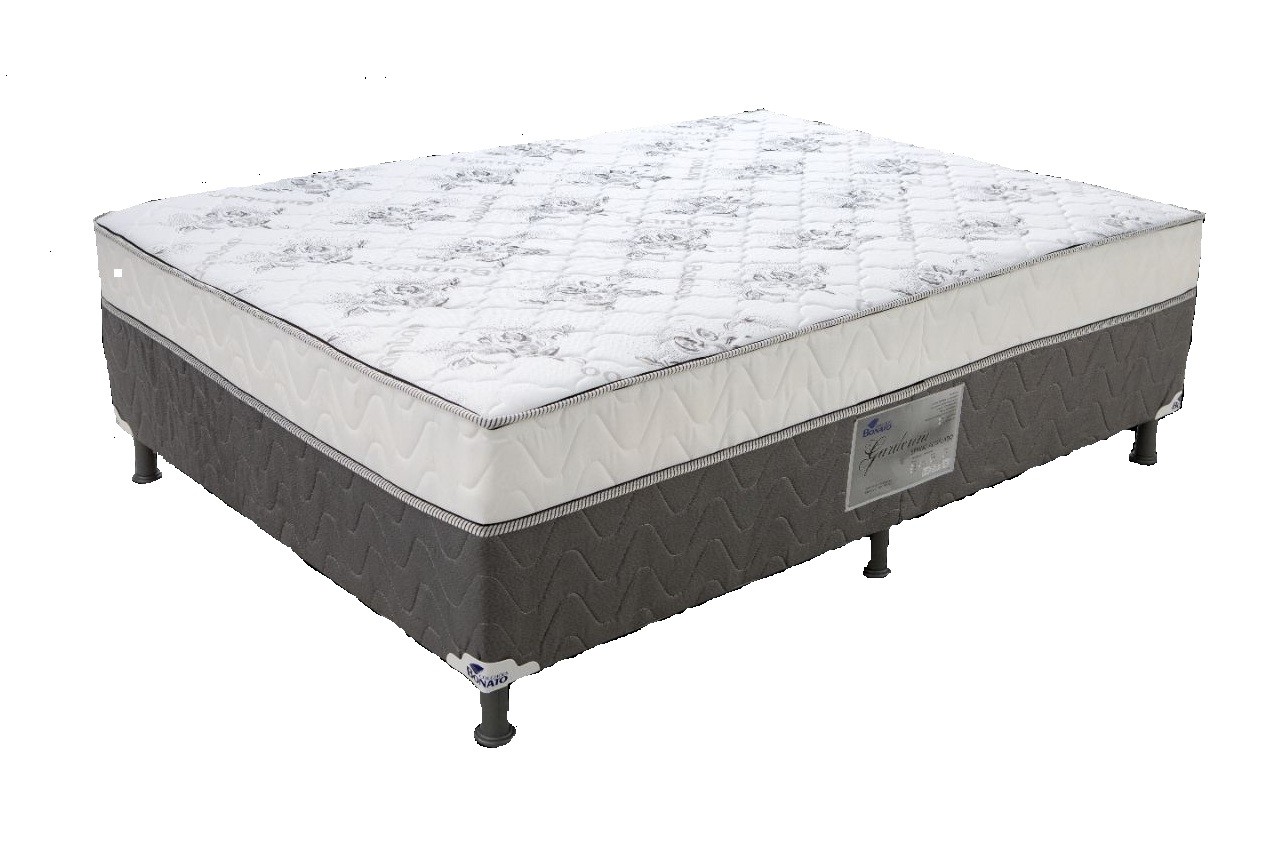 Cama Box Conjugado Casal Spring Molas – Gardenia