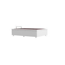 Base Baú Sommier Casal em Corino 48x188x138cm Ortobom