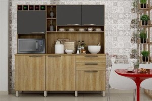 Cozinha Kit Topazio 6 portas