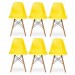 Conjunto com 6 Cadeiras Charles Eames 1102