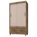 Guarda Roupa Solteiro 2 Portas de Correr 20022 – Araplac
