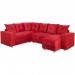 Sofá de Canto 5 Lugares 5070 Chaise – Vermelho