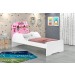 Cama Infantil Juvenil Branco Personagens – Princesas LoL