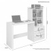 Mesa para computador com Estante – 2 Gavetas – Alana – JCM Móveis