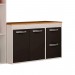 Cozinha 3 Portas 2 Gavetas Esmeralda – Sallêto