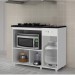 Balcão para Cozinha Cooktop 407-Benetil Móveis