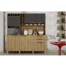 Cozinha Kit Topazio 6 portas
