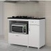 Balcão para Cozinha Cooktop 407-Benetil Móveis