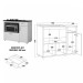 Balcão para Cozinha Cooktop 407-Benetil Móveis