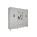 Guarda-Roupa Porto 6 Portas 2 gavetas – Com espelho – Sallêto Móveis