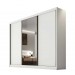 Roupeiro Sollo 1 porta espelhada,100% MDF – Novo Horizonte