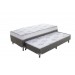 Cama Solteiro com Auxiliar – Spring Molas – Gardenia